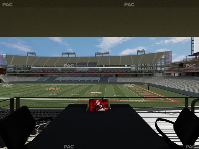 TDECU Stadium - Section Loge Box 28 Seat View