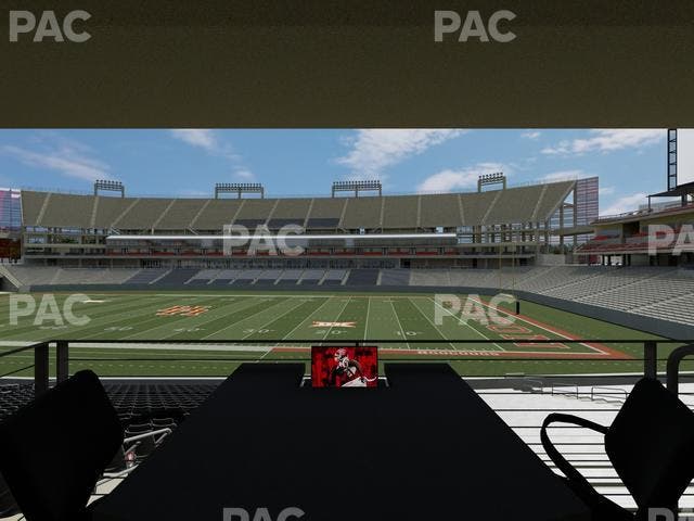 TDECU Stadium - Section Loge Box 28 Seat View