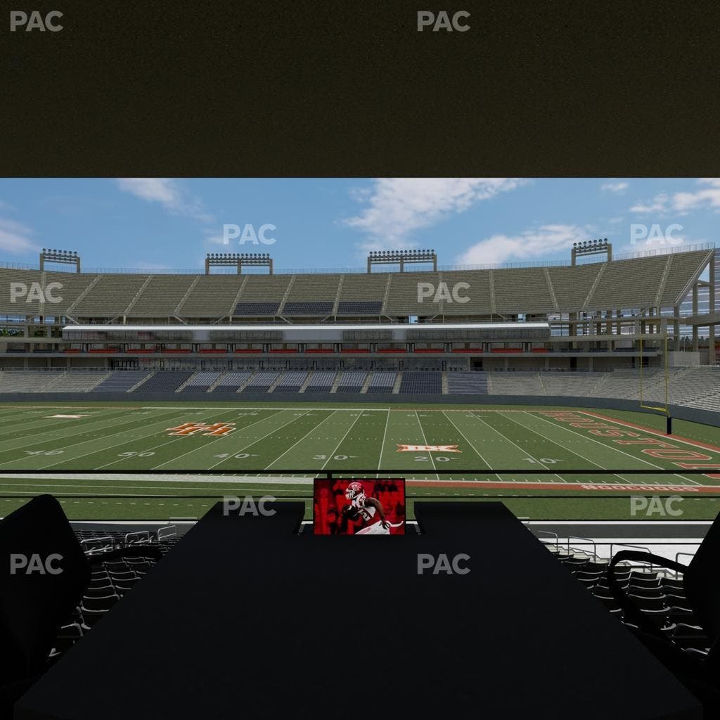 TDECU Stadium - Section Loge Box 29 Seat View