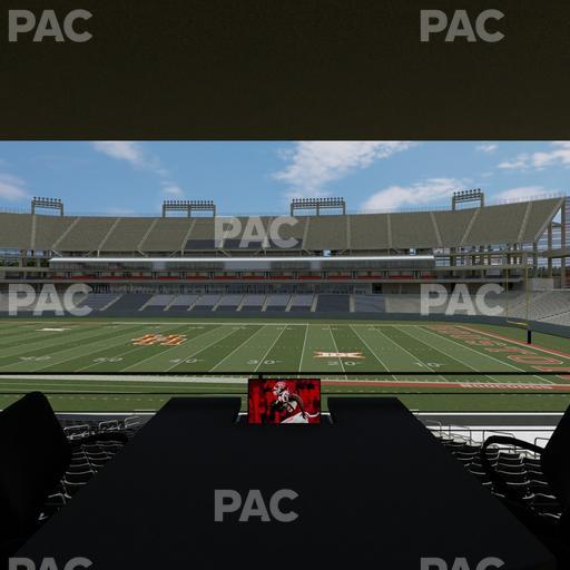 TDECU Stadium - Section Loge Box 29 Seat View
