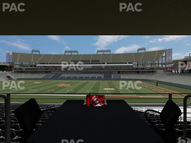 TDECU Stadium - Section Loge Box 29 Seat View
