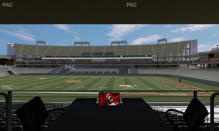TDECU Stadium - Section Loge Box 29 Seat View