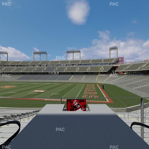 TDECU Stadium - Section Loge Box 3 Seat View