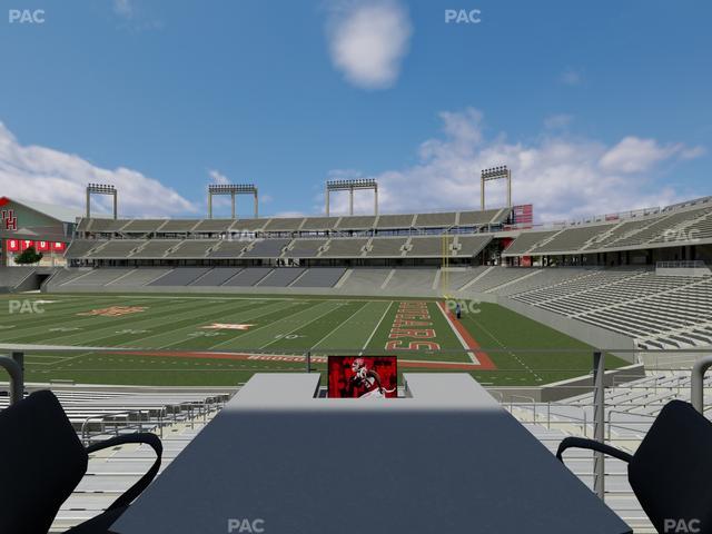 TDECU Stadium - Section Loge Box 3 Seat View