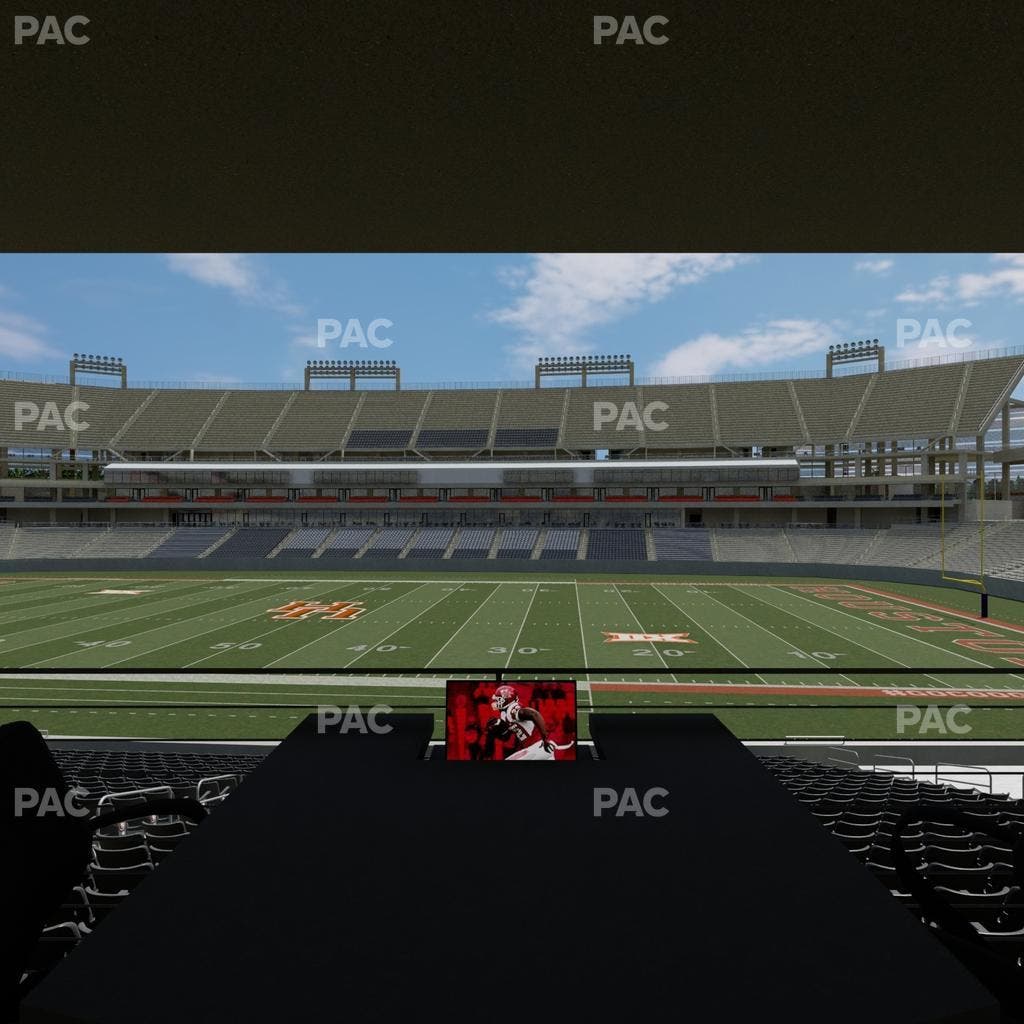 TDECU Stadium - Section Loge Box 30 Seat View
