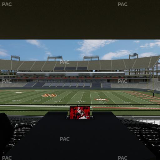 TDECU Stadium - Section Loge Box 30 Seat View