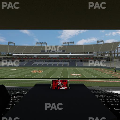 TDECU Stadium - Section Loge Box 30 Seat View