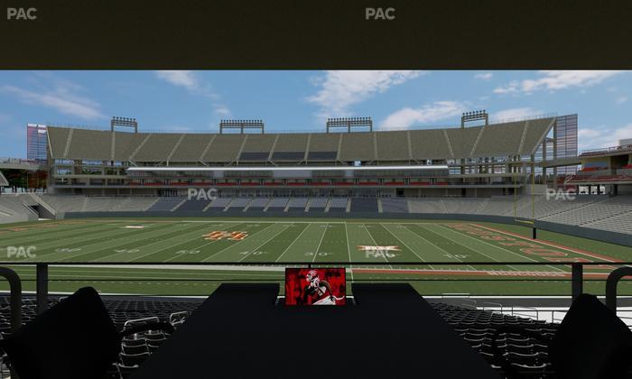 TDECU Stadium - Section Loge Box 30 Seat View