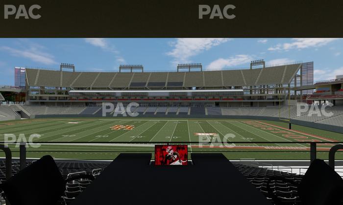 TDECU Stadium - Section Loge Box 30 Seat View