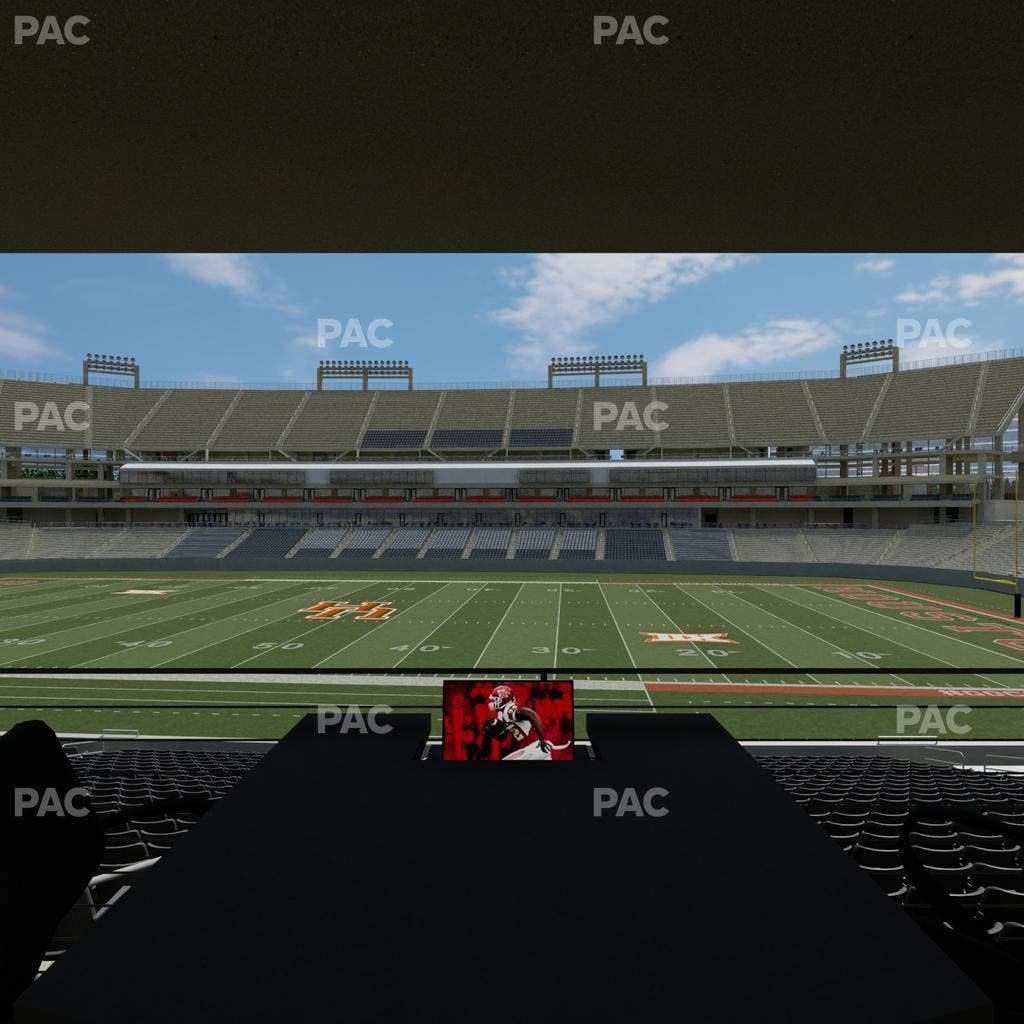 TDECU Stadium - Section Loge Box 31 Seat View