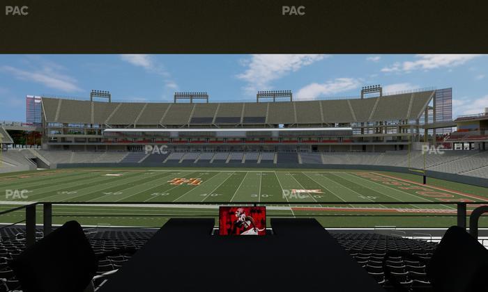 TDECU Stadium - Section Loge Box 31 Seat View