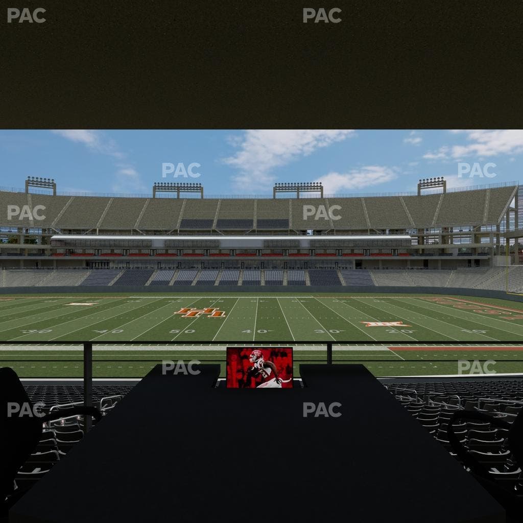 TDECU Stadium - Section Loge Box 32 Seat View