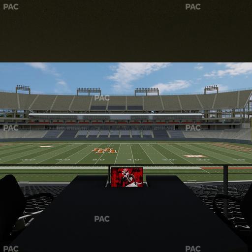 TDECU Stadium - Section Loge Box 33 Seat View