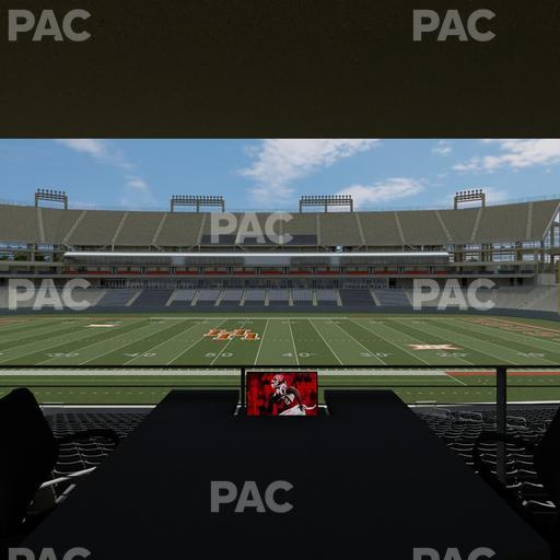 TDECU Stadium - Section Loge Box 33 Seat View