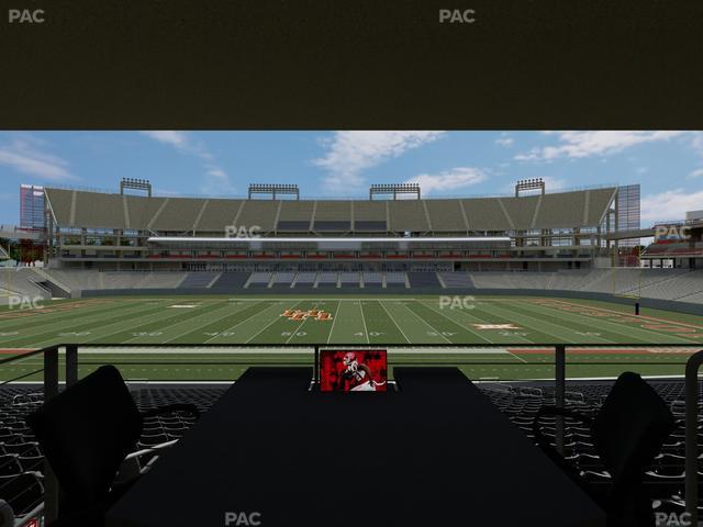 TDECU Stadium - Section Loge Box 33 Seat View