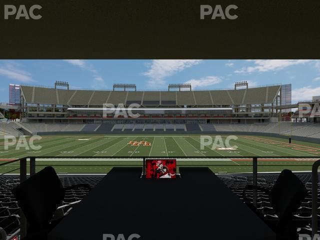 TDECU Stadium - Section Loge Box 33 Seat View