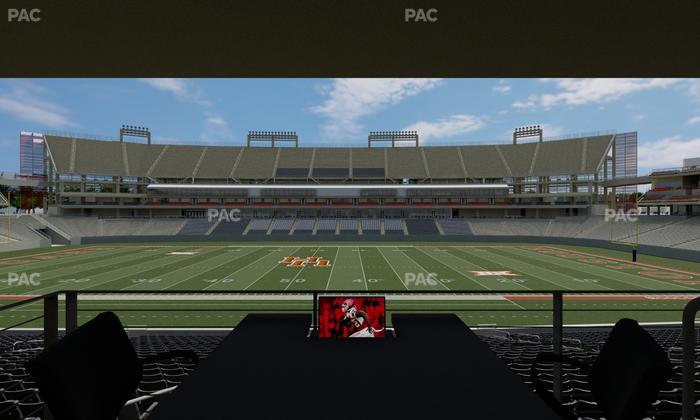 TDECU Stadium - Section Loge Box 33 Seat View
