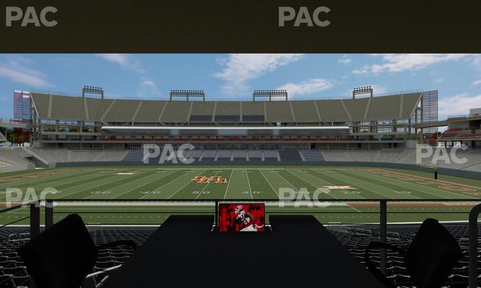 TDECU Stadium - Section Loge Box 33 Seat View