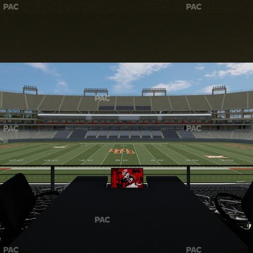TDECU Stadium - Section Loge Box 34 Seat View