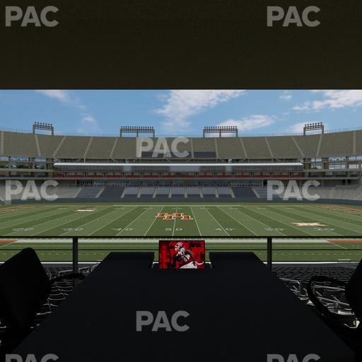 TDECU Stadium - Section Loge Box 34 Seat View