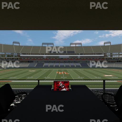 TDECU Stadium - Section Loge Box 35 Seat View