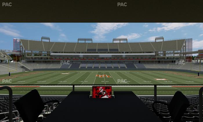 TDECU Stadium - Section Loge Box 35 Seat View