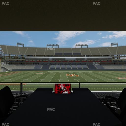 TDECU Stadium - Section Loge Box 36 Seat View