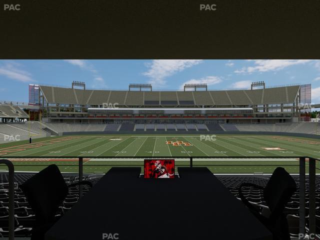 TDECU Stadium - Section Loge Box 36 Seat View