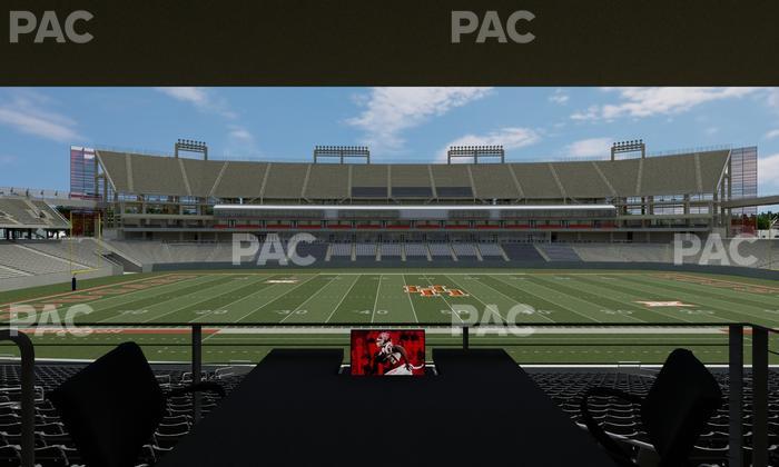 TDECU Stadium - Section Loge Box 36 Seat View