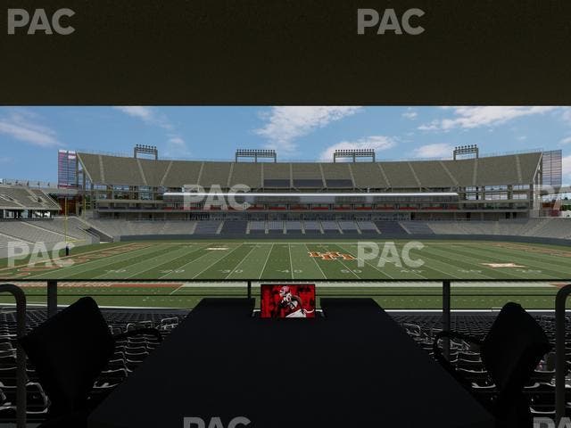 TDECU Stadium - Section Loge Box 37 Seat View