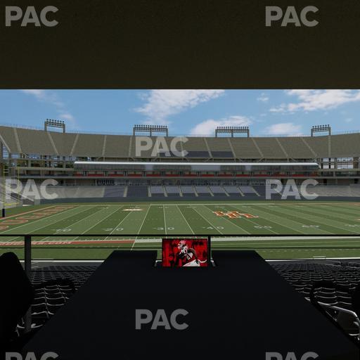TDECU Stadium - Section Loge Box 38 Seat View