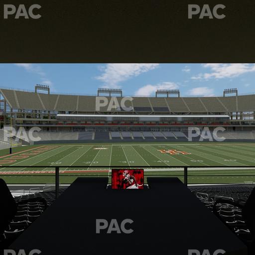 TDECU Stadium - Section Loge Box 39 Seat View