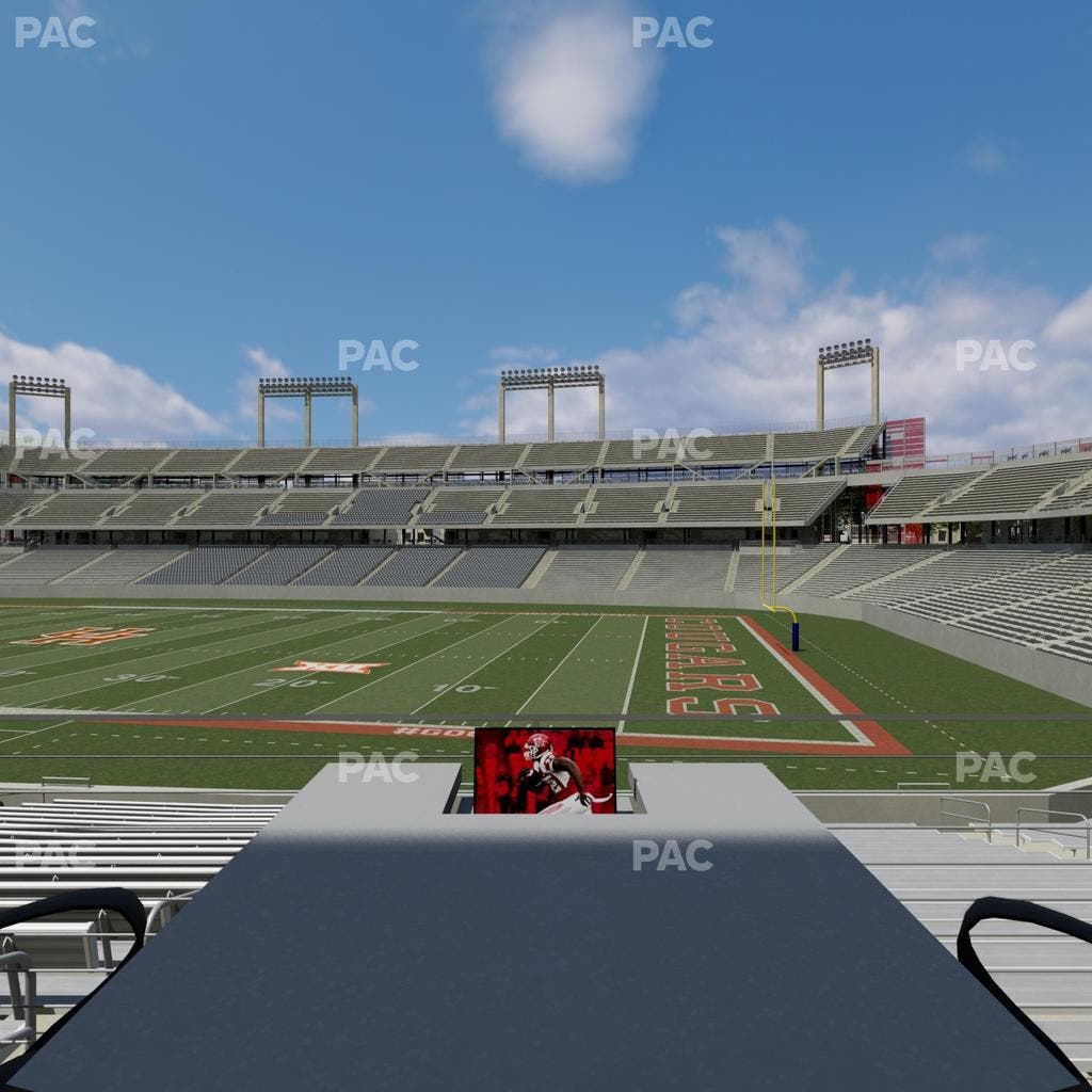 TDECU Stadium - Section Loge Box 4 Seat View