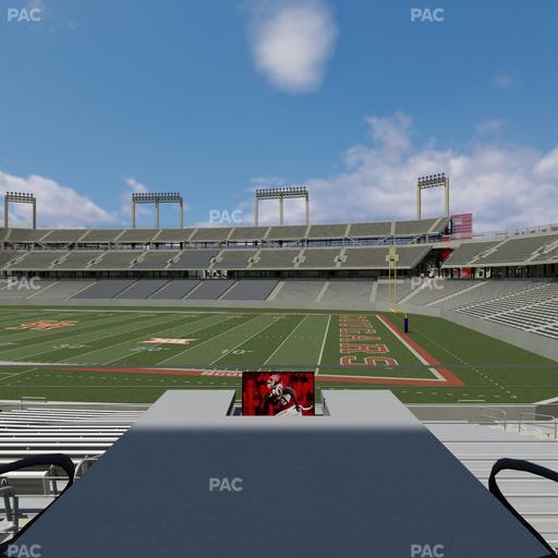 TDECU Stadium - Section Loge Box 4 Seat View