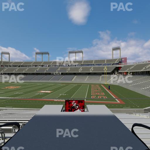 TDECU Stadium - Section Loge Box 4 Seat View