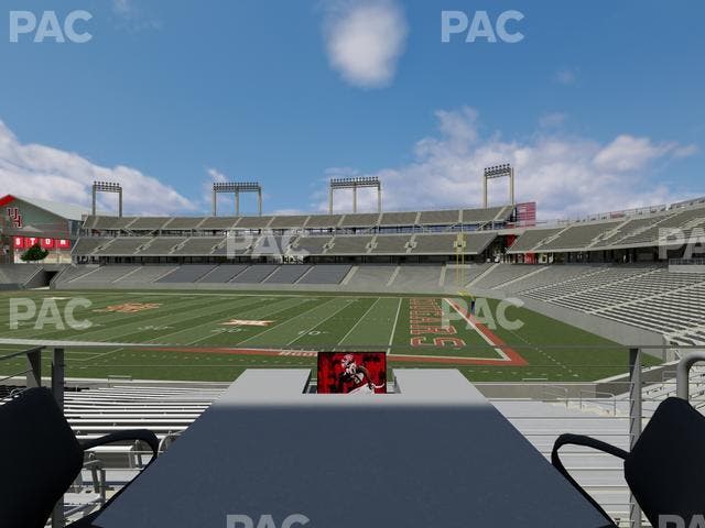 TDECU Stadium - Section Loge Box 4 Seat View