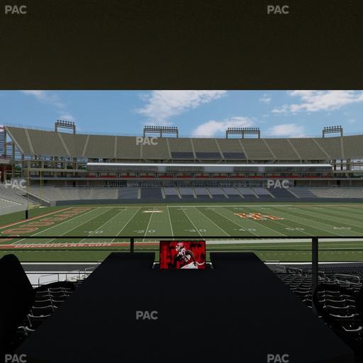 TDECU Stadium - Section Loge Box 40 Seat View