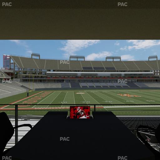 TDECU Stadium - Section Loge Box 41 Seat View