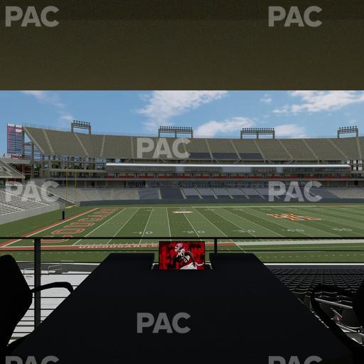 TDECU Stadium - Section Loge Box 41 Seat View