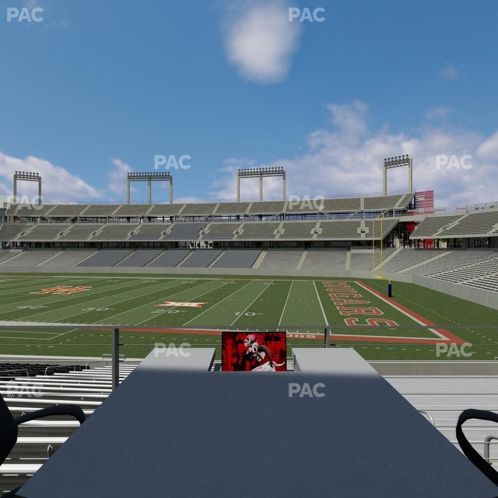 TDECU Stadium - Section Loge Box 5 Seat View