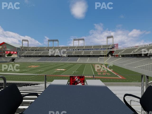 TDECU Stadium - Section Loge Box 5 Seat View