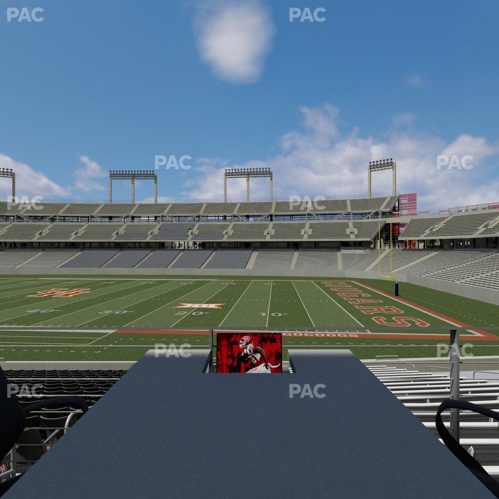 TDECU Stadium - Section Loge Box 6 Seat View