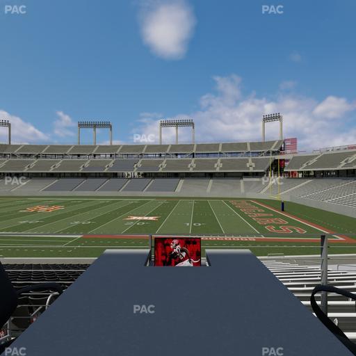 TDECU Stadium - Section Loge Box 6 Seat View