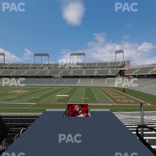 TDECU Stadium - Section Loge Box 6 Seat View