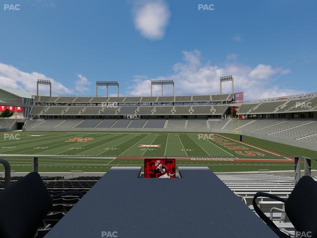 TDECU Stadium - Section Loge Box 7 Seat View
