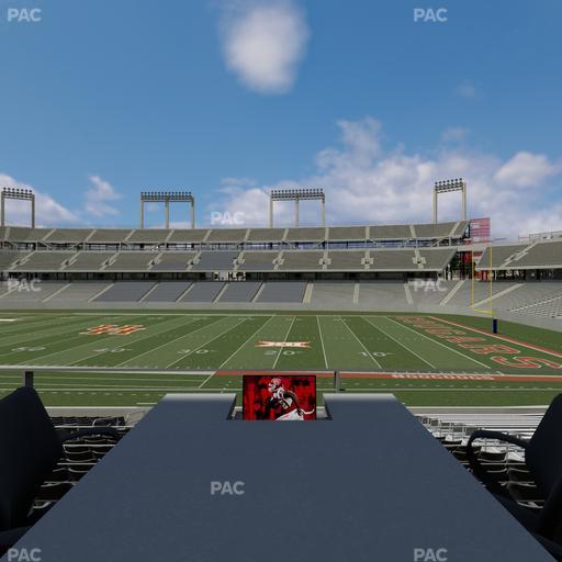 TDECU Stadium - Section Loge Box 8 Seat View