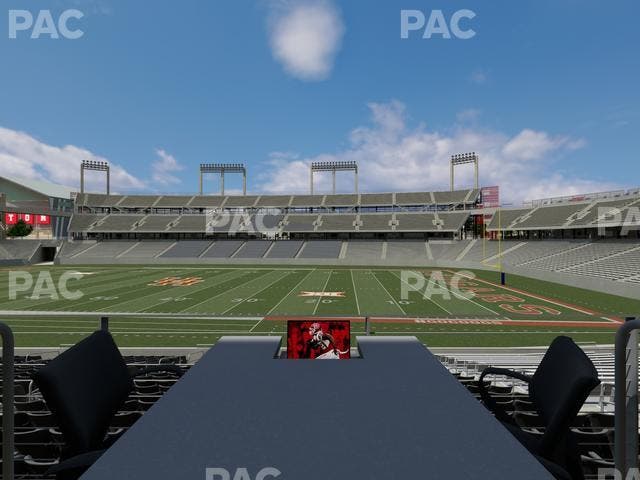 TDECU Stadium - Section Loge Box 8 Seat View