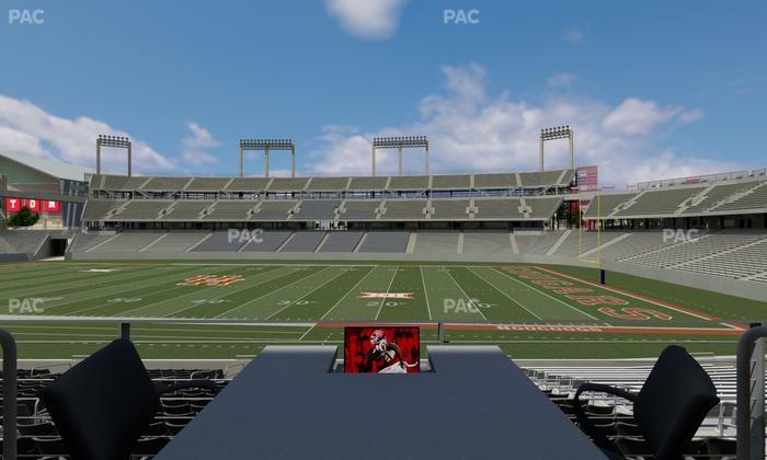 TDECU Stadium - Section Loge Box 8 Seat View