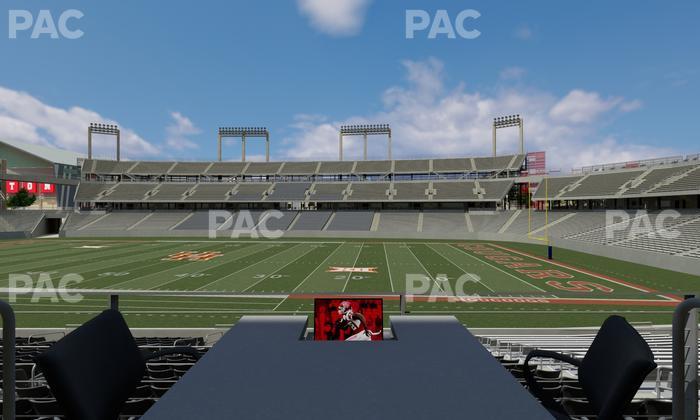 TDECU Stadium - Section Loge Box 8 Seat View