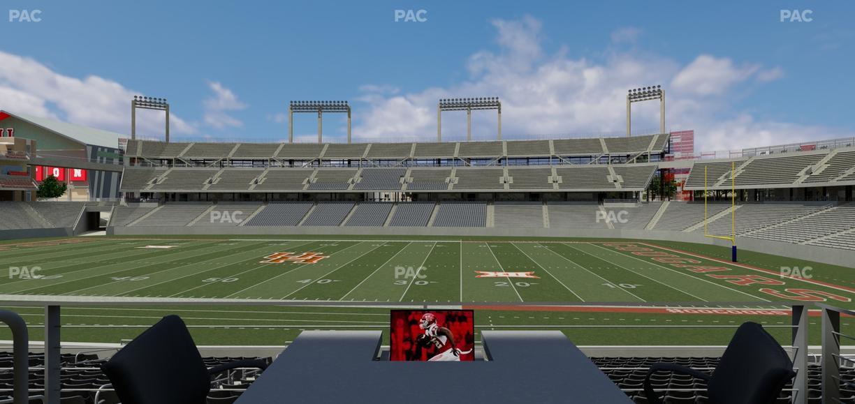 TDECU Stadium - Section Loge Box 9 Seat View